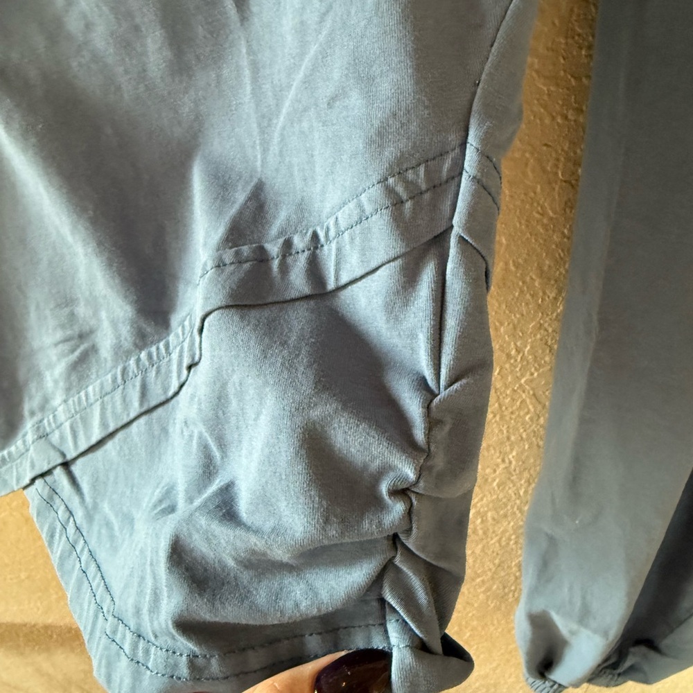 Blue High Waisted Jogger Set - Picture 7 of 8